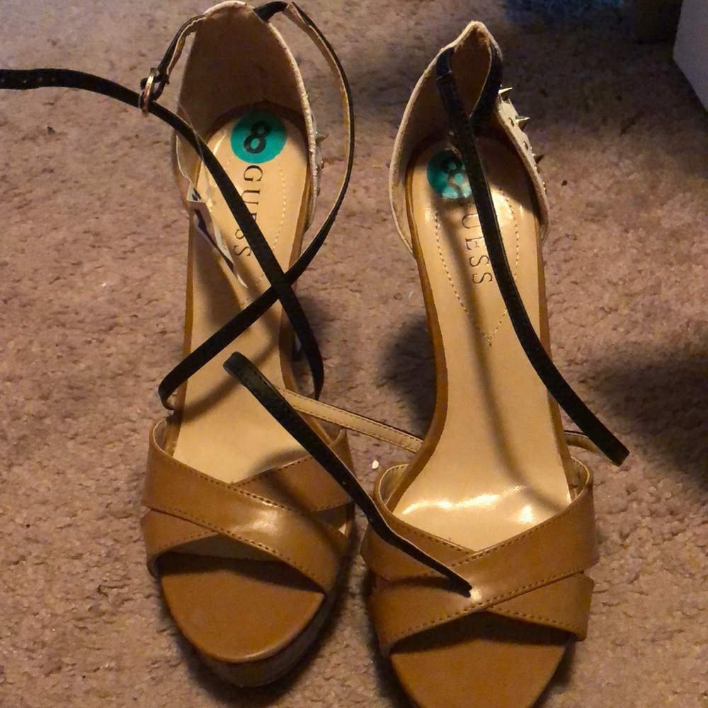 Guess platform heels
